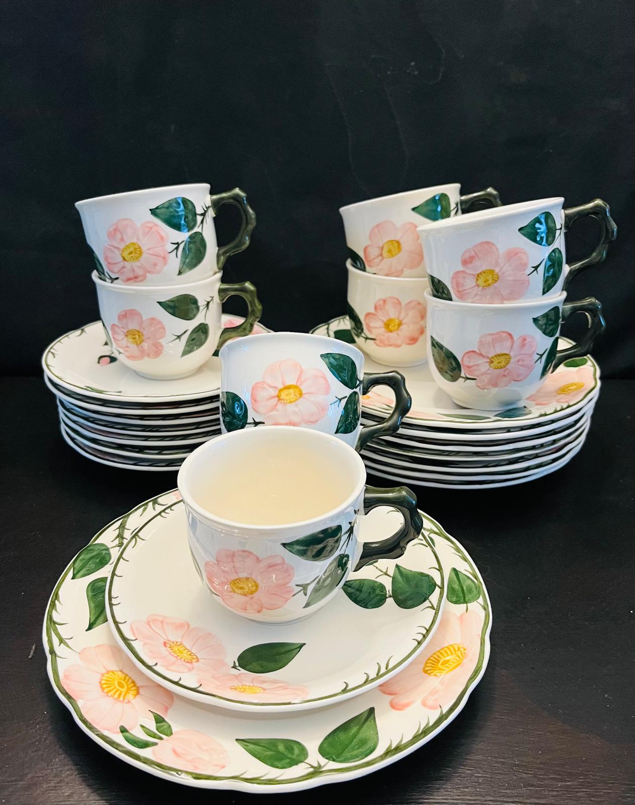 Rosa サイン入り 陶器製皿セット Rosa サイン入り 陶器製皿セット