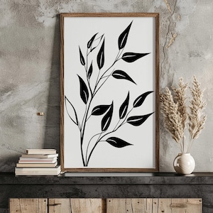 HOJAS SVG PNG, Hoja Svg, Hoja Clipart, Hoja Svg archivos cortados para Cricut, Rama Svg, Twig svg