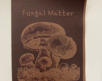 Mental Gesundheit Poesie Chapbook - Fungal Matter
