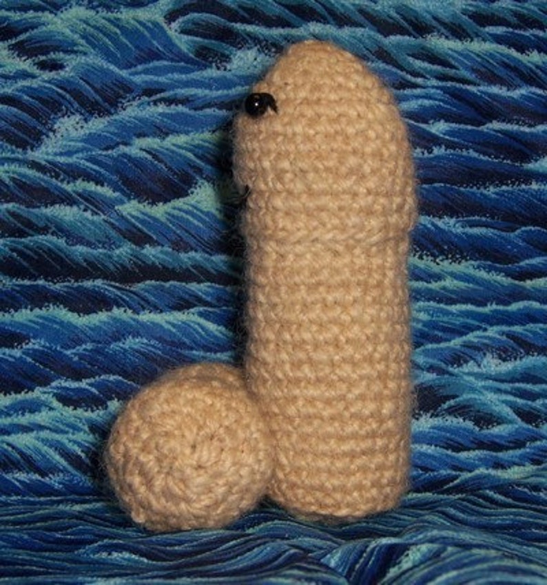 Crocheted Amigurumi Penis Pattern Bobby Boner PDF image 4