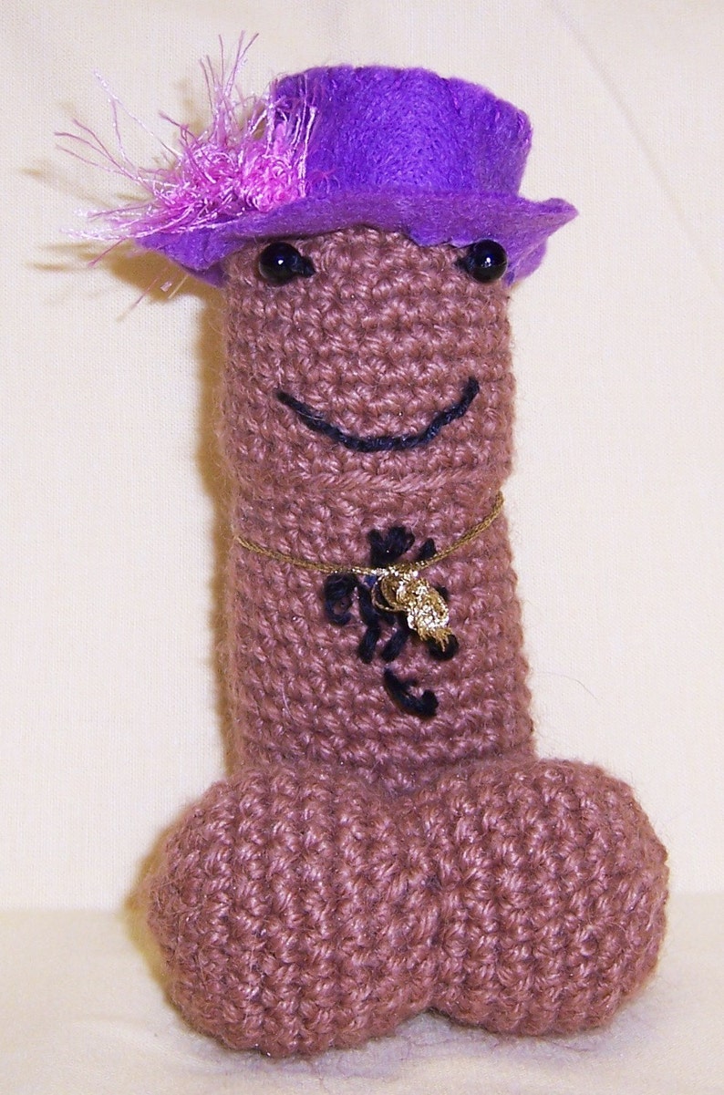 Crocheted Amigurumi Penis Pattern Bobby Boner PDF image 2