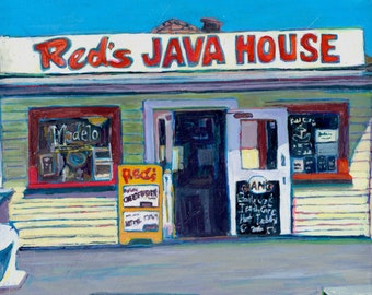 Red's Java House in San Francisco, CA: Glicee Print