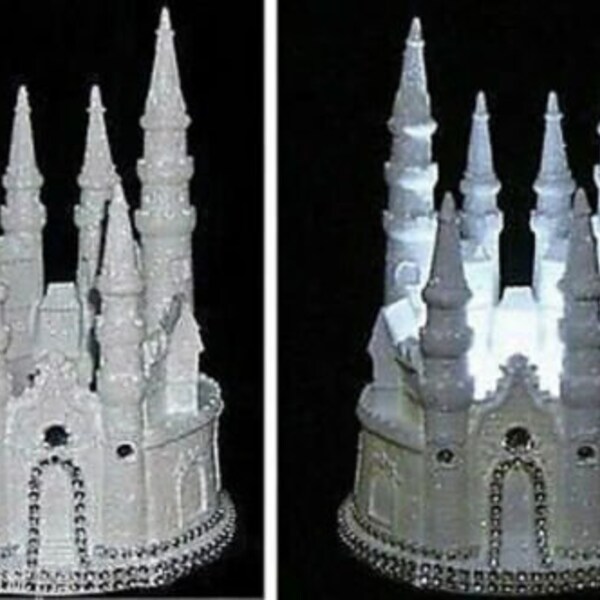 Castle Wedding Cake Topper Etsy