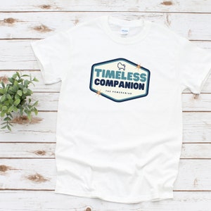 Pomeranian T-shirt, voor Pomeranian Lovers Gift, voor Unisex Tijdloos Companion shirt in koele kleuren
