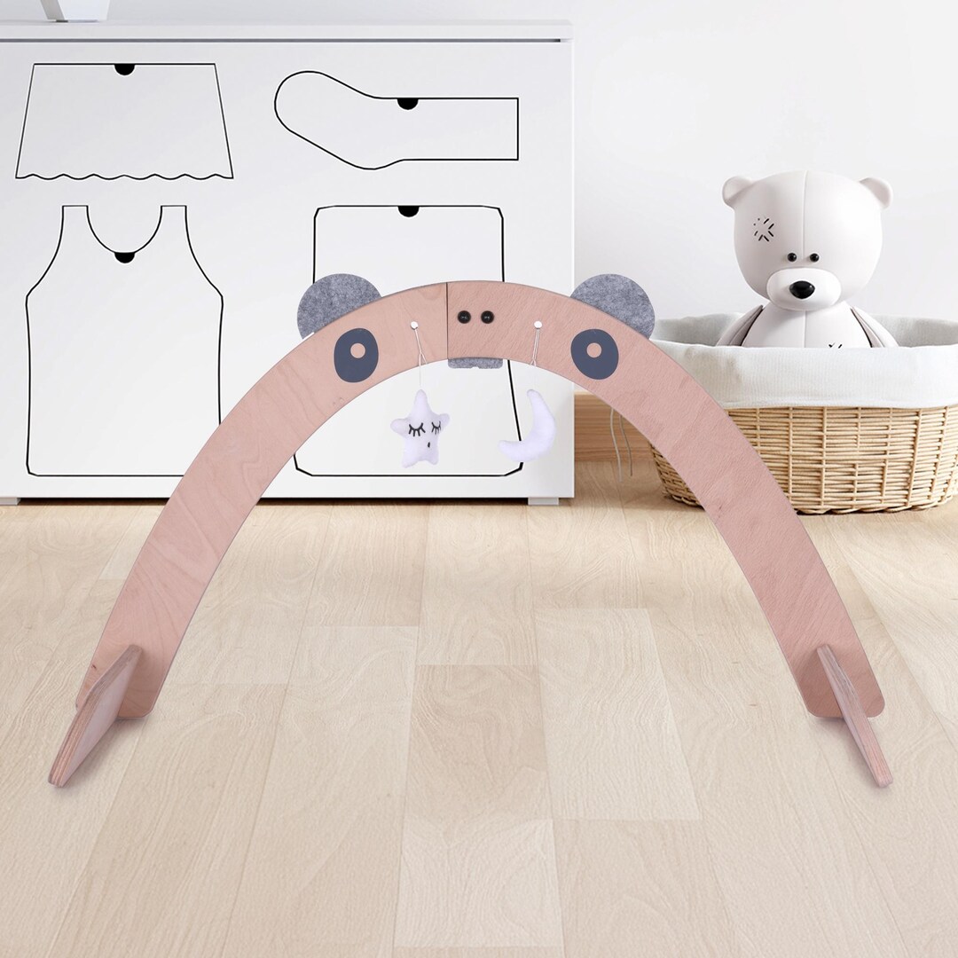 Wood Baby Montessori Gym & Toys