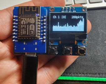 Mini outil de pénétration WiFi (Wifi - Deauther) | S'entraîner aux tests de pénétration | Analyser les colis | Créer un DoS