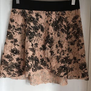 Lacy Rose~ Knitted Lace Skirt