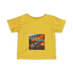Cute Train Design Infant Tee - Perfect Gift for Young Explorers