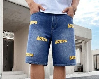 Short en jean pour homme