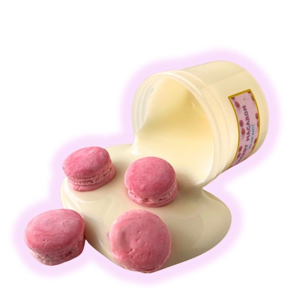 Cherry Macaron Slime (Clay Kit)