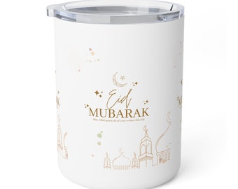 Eid Mubarak - Insulated Coffee Mug, 10oz