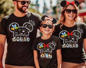 Toy Story Birthday Squad Tee, Disney Birthday Party Tee, Custom Birthday Boy Tee, Toy Story Family Birthday Tee, Woody Birthday Kids Party