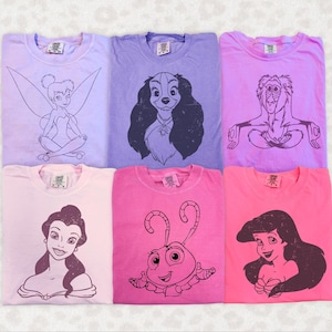 Comfort Colors®Retro Custom Minnie Mouse Shirt,