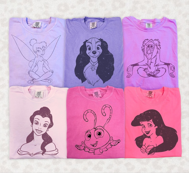 Comfort Colors®Retro Custom Minnie Mouse Shirt,
