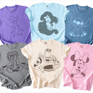 Comfort Colors®Retro Custom Minnie Mouse Shirt,