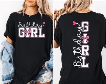 Birthday Girl Shirt, Birthday Party Girl Shirt, Cute teenage birthday, Youth Birthday Girl Shirt, Birth day , Birthday Girl girlfriend gift