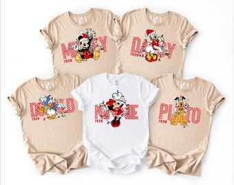 Disney Christmas Mickey’s Very Merry Christmas Party Shirt, Mickey & Friends Christmas Sweatshirt, Disneyland Xmas Family Holiday Shirt