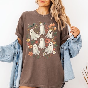 Ghost Plant Shirts Crazy Plant Lady TShirt, Ghost Plant Lady, Halloween Plants ,Ghost Plant Lady, Ghost Plant Shirts