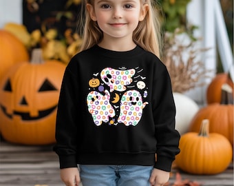 Halloween Boo T-Shirt, Neon Halloween Ghost Shirt, Halloween Ghost  Shirt, Halloween Party Shirt, Boo T-Shirt, Ghost Boo Girls Tee