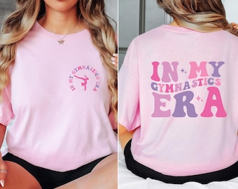Custom In My Gymnastics Era T-Shirt, Kids Gymnastics Sweatshirt, Gymnastic Mom Shirt, Gift for Gymnast, Toddler Gymnastics T-shirt