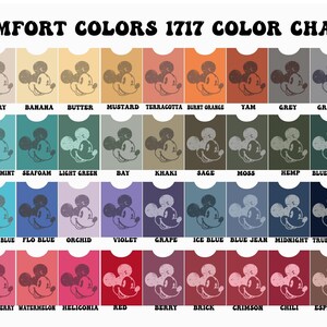 Comfort Colors®Retro Custom Minnie Mouse Shirt, Vintage Mickey, Disney Vacation Shirt, Disneyland Minnie Shirt, Magic Kingdom Shirt Classic image 3