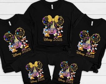 Disney 2025 Shirt, Disney World Shirt, Magical Kingdom Shirt, Disney Trip 2025 Shirts, Disney Matching Family Shirts, Disneyland Tees