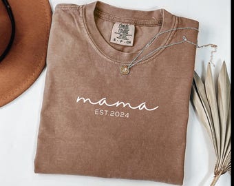 Comfort Colors® Mama Shirt, Mother’s Day Shirt, Mom Appreciation Shirt, Best Mom Shirt, Mama T-Shirt, Gift for Mom, Mother’s Day Gift