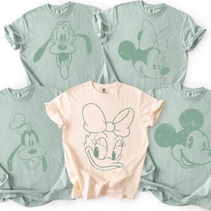 Comfort Colors®Retro Custom Minnie Mouse Shirt,