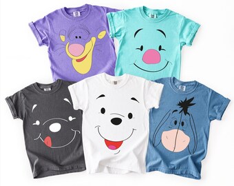 Disney Winnie The Pooh Shirt, Piglet T-Shirt, Tigger Eeyore Shirt, Pooh Bear Shirt,Disney Trip Shirt,  Winnie Sweatshirt,