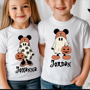 Disney Mickey Friends Halloween Shirt, Mickey and Friends Ghost Sweatshirt, Retro Mickey Spooky Shirt,Disney Halloween