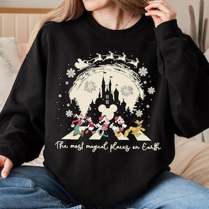 Disney Christmas Mickey and Friends The Most magical Place on the Earth shirt, Disney Christmas Youth Shirt, Minnie Christmas