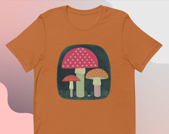 Bright Mushrooms Unisex t-shirt
