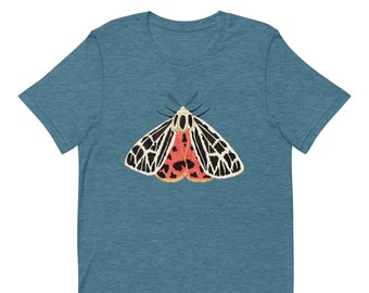 Harnessed Tiger Moth Unisex t-shirt