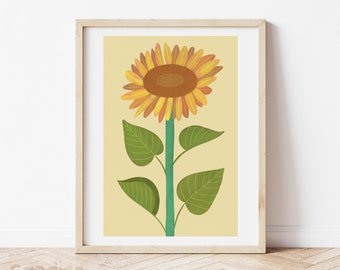 Sunflower Print