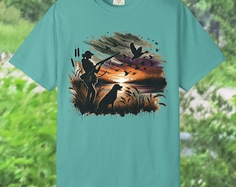 Waterfowl Hunter Comfort Colors T-Shirt: Unisex Hunting Tee