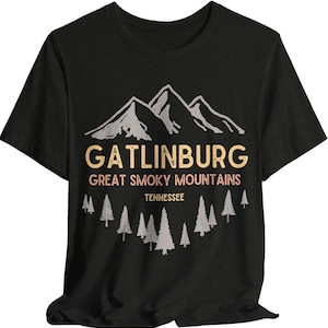 Gatlinburg Smoky Mountains Tee: Unisex Outdoor Adventure Shirt