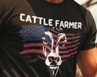 Cattle Farmer T-Shirt: Unisex Soft Cotton Tee