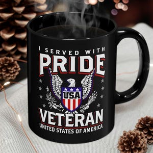 Veteran Pride Coffee Mug: Military Appreciation Gift