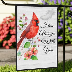 Memorial Garden Flag: dubbelzijdige banner van polypopeline, ter nagedachtenis aan