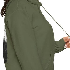 Bigfoot UFO Hoodie: Sasquatch Alien Abduction Pullover image 8