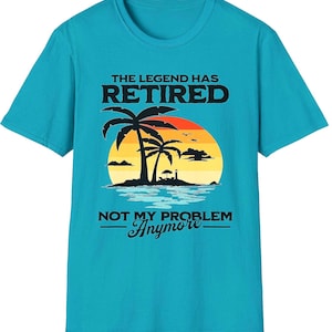 Ruhestand Legend Tee: Unisex Softstyle Ruhestand Geschenk