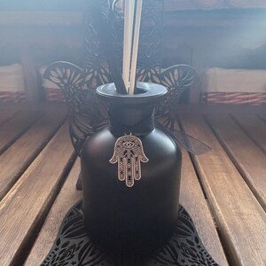 Arabian Reed Diffuser – White Musk & Orange Blossom Home Fragrance – Matte Black Luxury Mikado – Arabian Men’s Ritual Collection