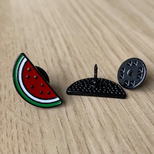 Palästina Wassermelone Pin Abzeichen Palästina Spendenaktion Gaza Abzeichen Palästina Emaille Anstecknadel Abzeichen Gaza Spendenspende