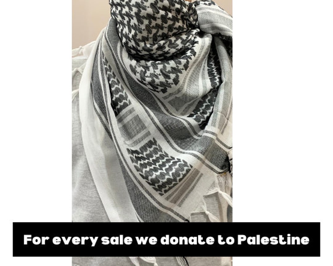 パレスチナ スカーフ Amazon | XJKLBYQ パレスチナスカーフ 48x48インチ Keffiyeh