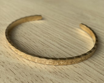 Bracciale Ayatul Kursi, braccialetto islamico, regalo Eid, regalo musulmano, regalo Ramadan, Corano se braccialetto, braccialetto ayatul kursi in oro rosa inciso