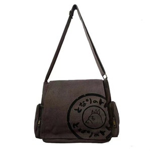 Casual Men's Computer Bags: Fashionable, Large-Capacity Crossbody Chinchilla Bags, Japanese Shoulder Bags Bild 2