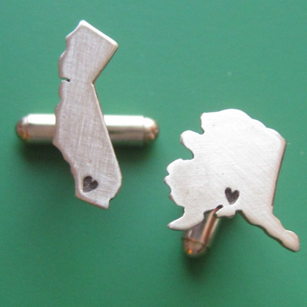 Custom Shape Cufflinks