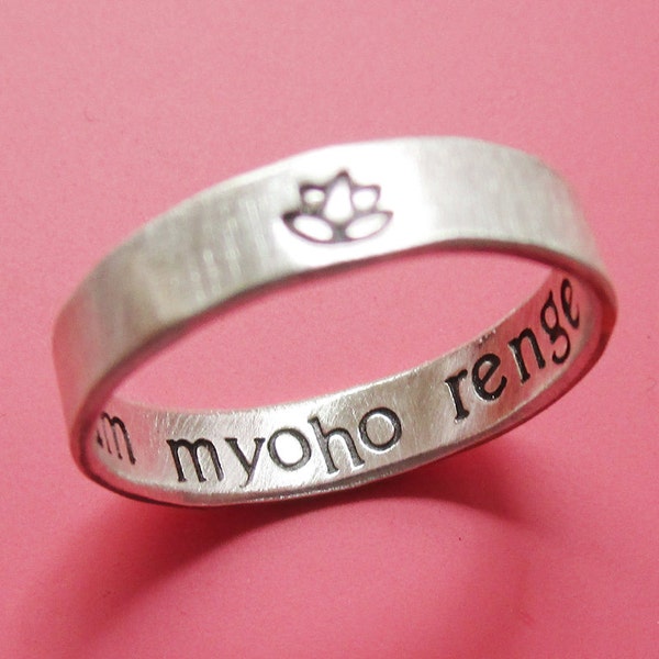 Nam Myoho Renge Kyo Ring