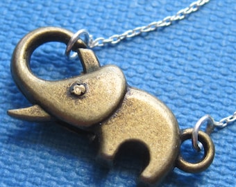 Golden Elephant Necklace