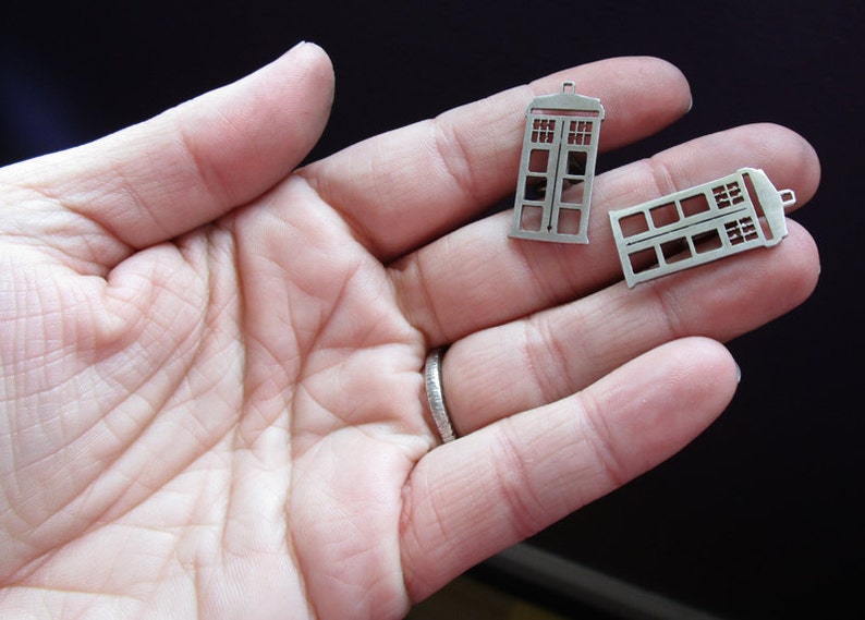Doctor Who 3D Tardis Cufflinks main image 1